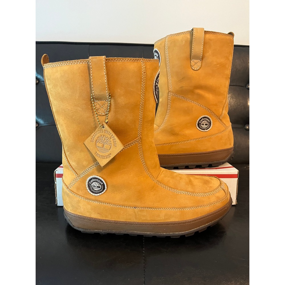 Timberland Wheat Waterproof Pull On Boots